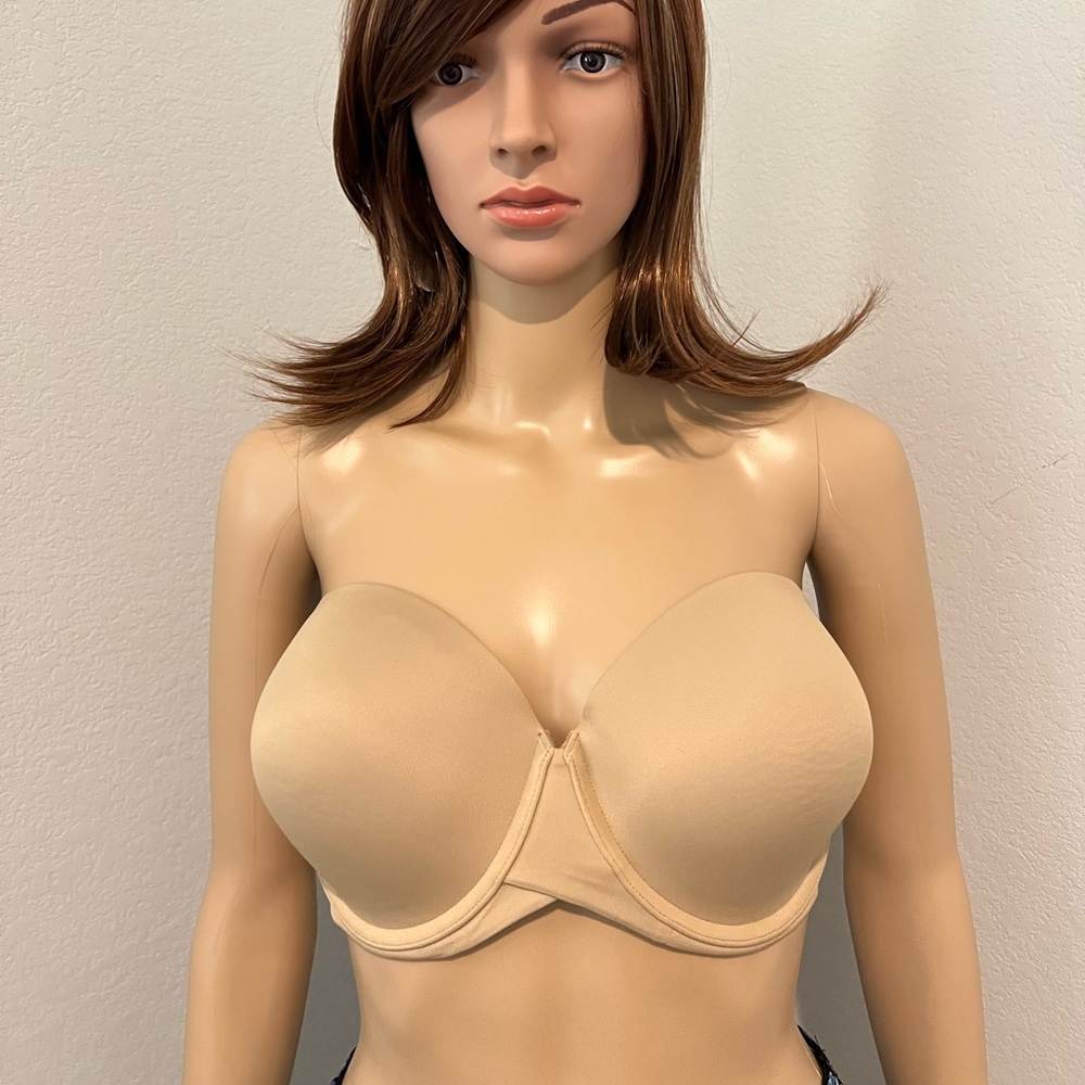 Strapless or add straps.